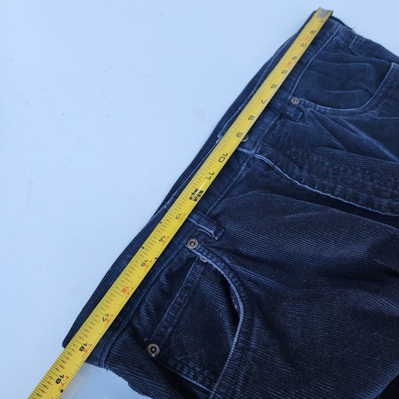 J Crew Pants Mens 36x34 Gray Corduroy Chino Straight Casual Workwear Stretch M - Picture 7 of 9